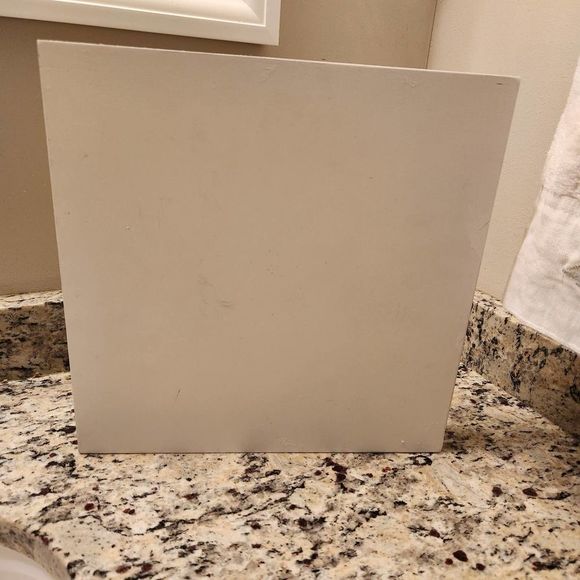 Wood Christmas Decor Sign Glitter Sign 12" X 12" - Picture 5 of 6